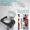 Ivation Automatic Ice Cream Maker Machine w/Built-in Compressor, 1.2 Qt Gelato Maker